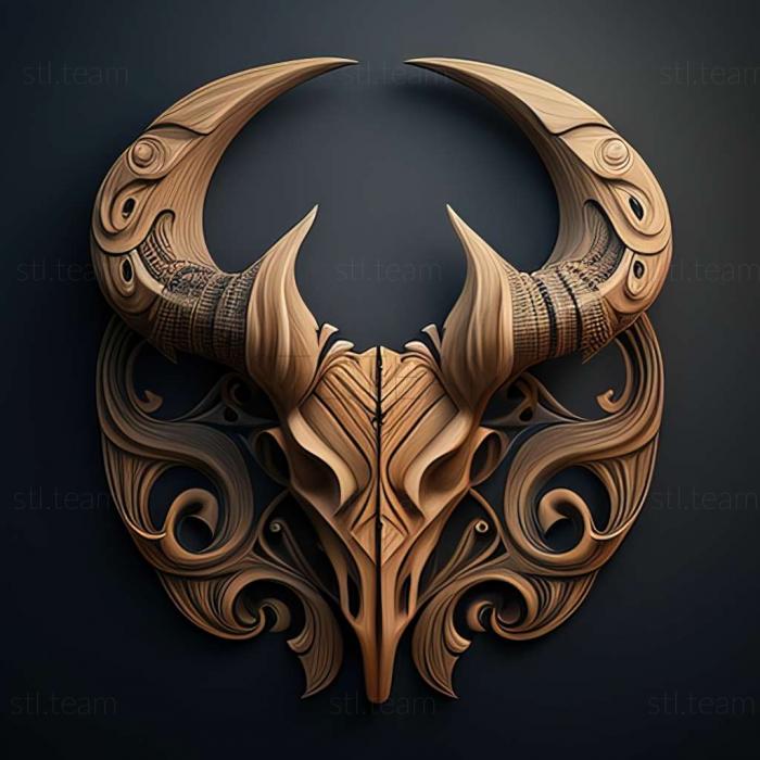 3D model horns (STL)